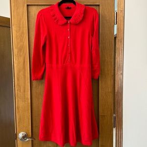 Only worn 1x! Talbots red dress